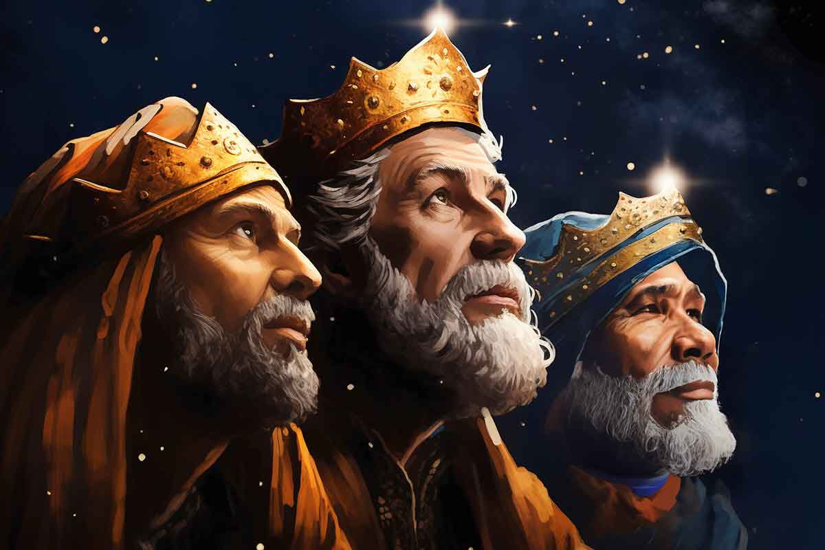 Figuras de la Navidad Reyes Magos