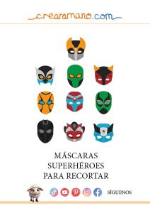 Caretas de Superhéroes